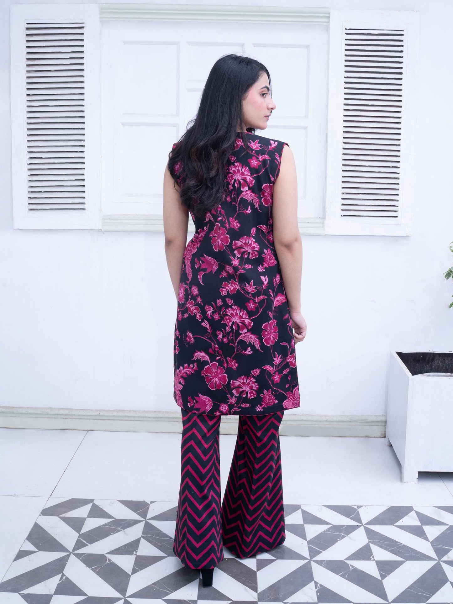 Rabazka Lawn Printed Co-Ord Set-12