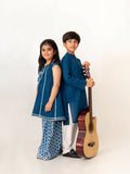Kidoz Kloset Cotton Stitched Kurta Pajama-Pudding Pop-Boy