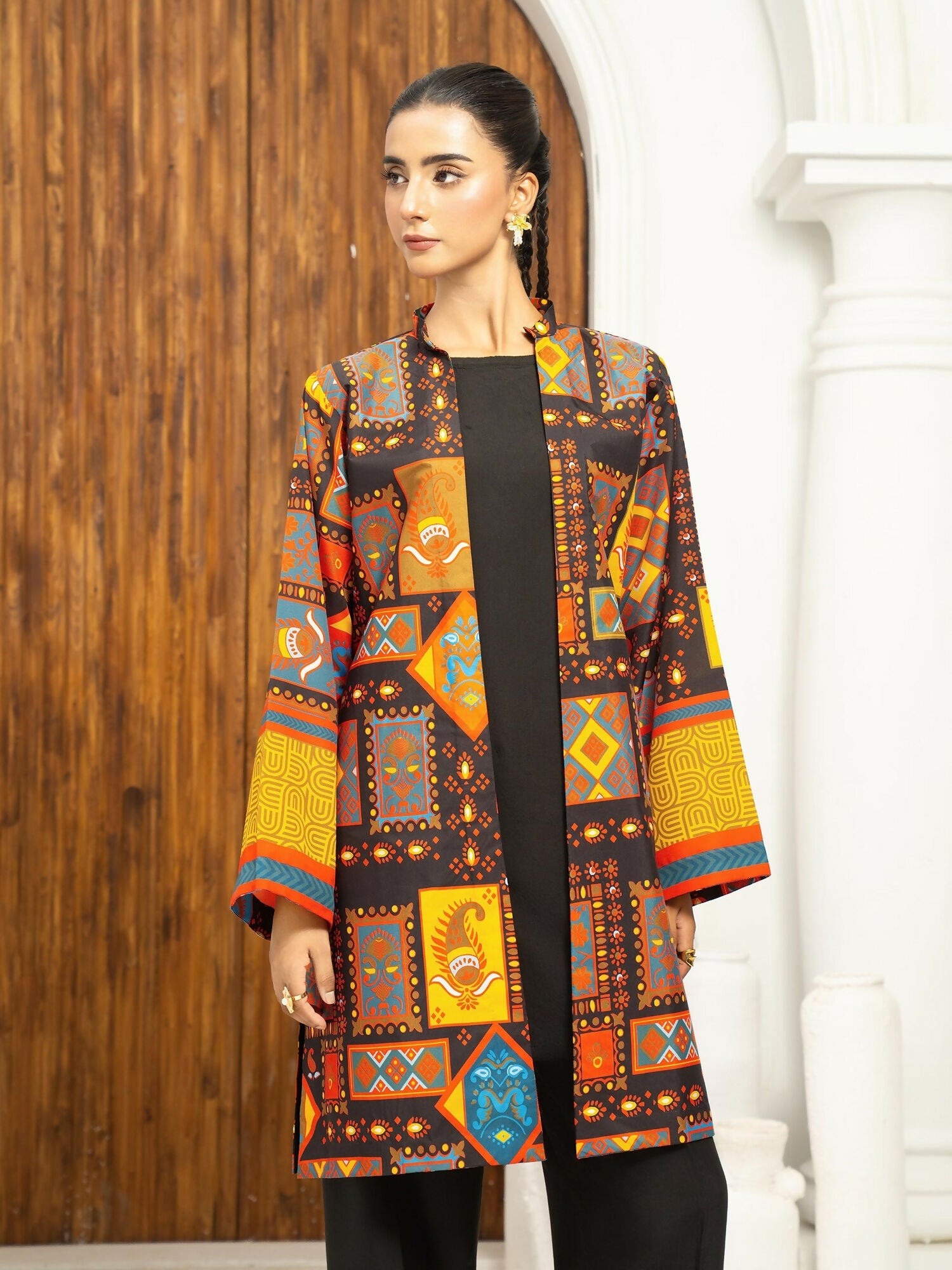 Panache Apparel Florise Lawn Printed Co-Ord Set-Tribal