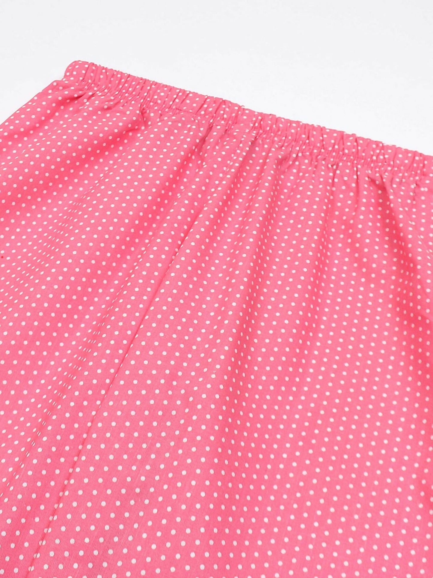 Velvour Girls Cotton Printed Co-Ord Set-VG143-A