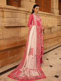Crimson Aaleen Khaddar Embroidered Unstitched 3-Piece Suit - Phulon ki Dastaan