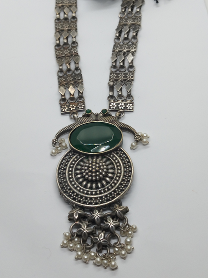 H&A Jewellery Oxidized Handmade Brass Mala