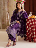 Mahnur Nova Khaddar Embroidered Unstitched 3-Piece Suit- NK - 02