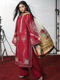 Jugnu by Hussain Rehar The Reserved View SS/Edit I Cotton Embroidered Unstitched 3-Piece Suit-Diryaz