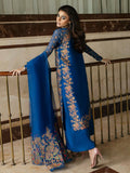 Hussain Rehar Basic Not Basic V Raw Silk Embellished Stitched 3-Piece Suit-Serene