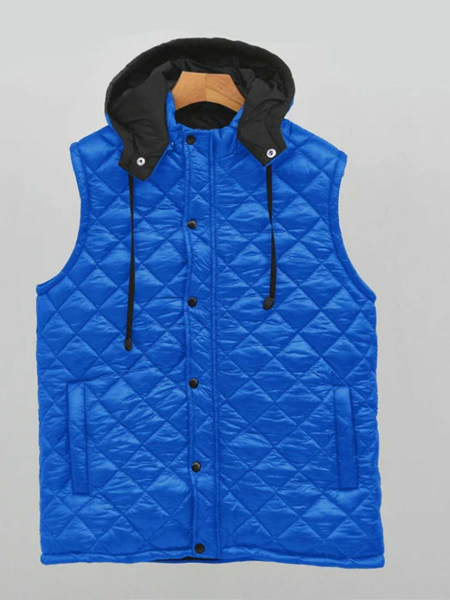 Removeable Hood Ultralight Puffer Gillet-13117