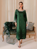 Allure By IH Raw Silk Embellished Stitched 3-Piece Suit-Camelia