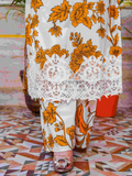 MH Cloth House Cotton Lawn Embroidered Stitched 3-Piece Suit-Hooriyah