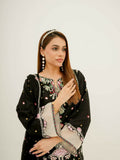 Kachy Dhaagy Lawn Embroidered Stitched 3-Piece Suit-Elaaf