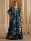 Binilyas Mashriq Luxury Lawn'26 Embroidered Unstitched 3-Piece Suit-D-117-C