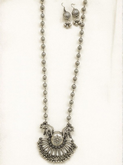 Durwaj's Oxidized Silver Set-DW-002