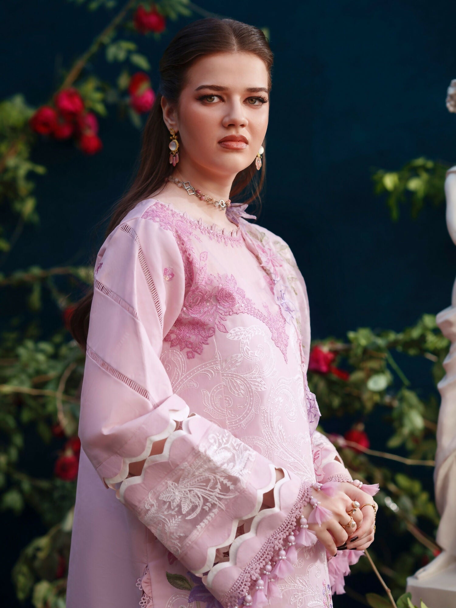 Parishay Summer Queen Lawn Embroidered Unstitched 3-Piece Suit-SQ-14