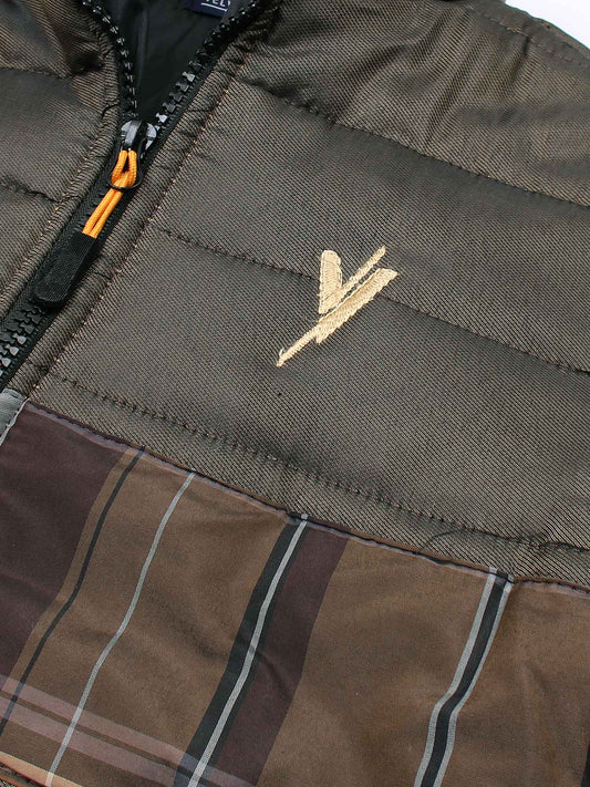 Velvour Full Sleeves Puffer Jacket-VJ34-A