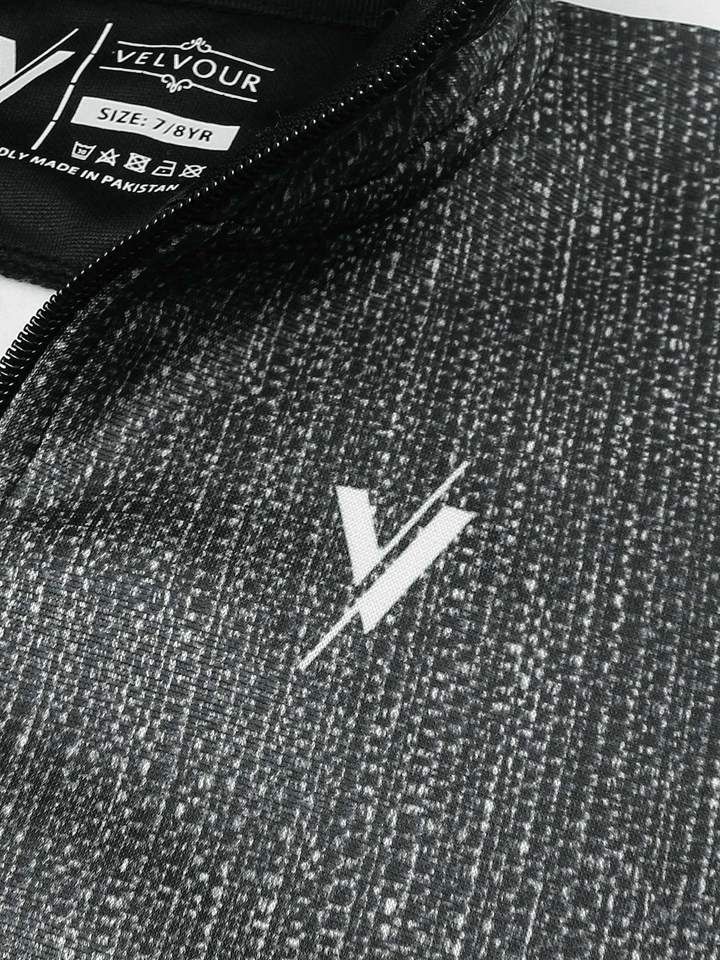 Velvour Fleece Mock Neck Tracksuit-VWT33-B