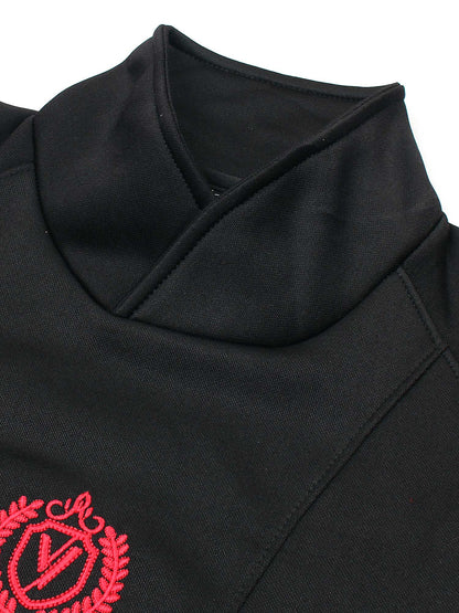 Velvour Fleece Mock Neck Tracksuit-VWT22-C