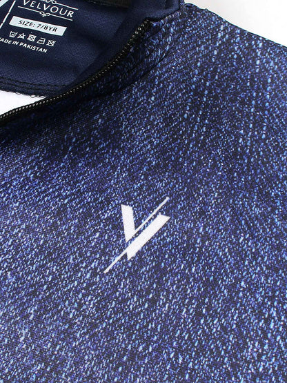 Velvour Fleece Mock Neck Tracksuit-VWT33-A