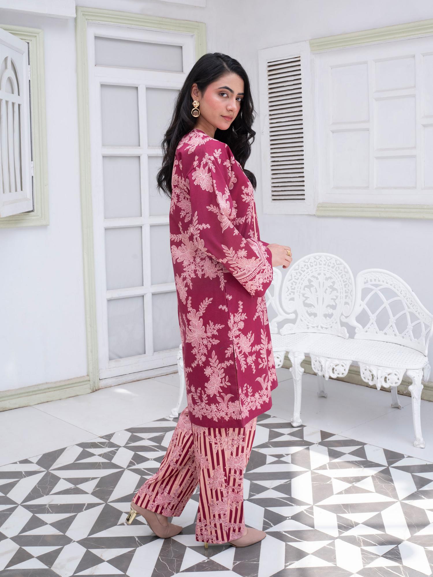 Rabazka Lawn Printed Co-Ord Set-11
