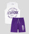 Velvour Poly Athletic Sleeveless Tracksuit-VST58-B