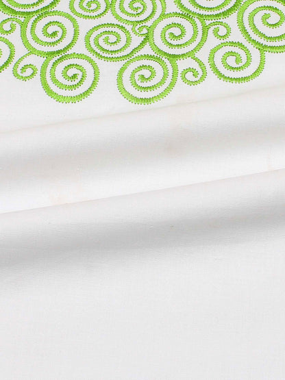 Velvour Girls Cotton Embroidered Co-Ord Set-VG162-A