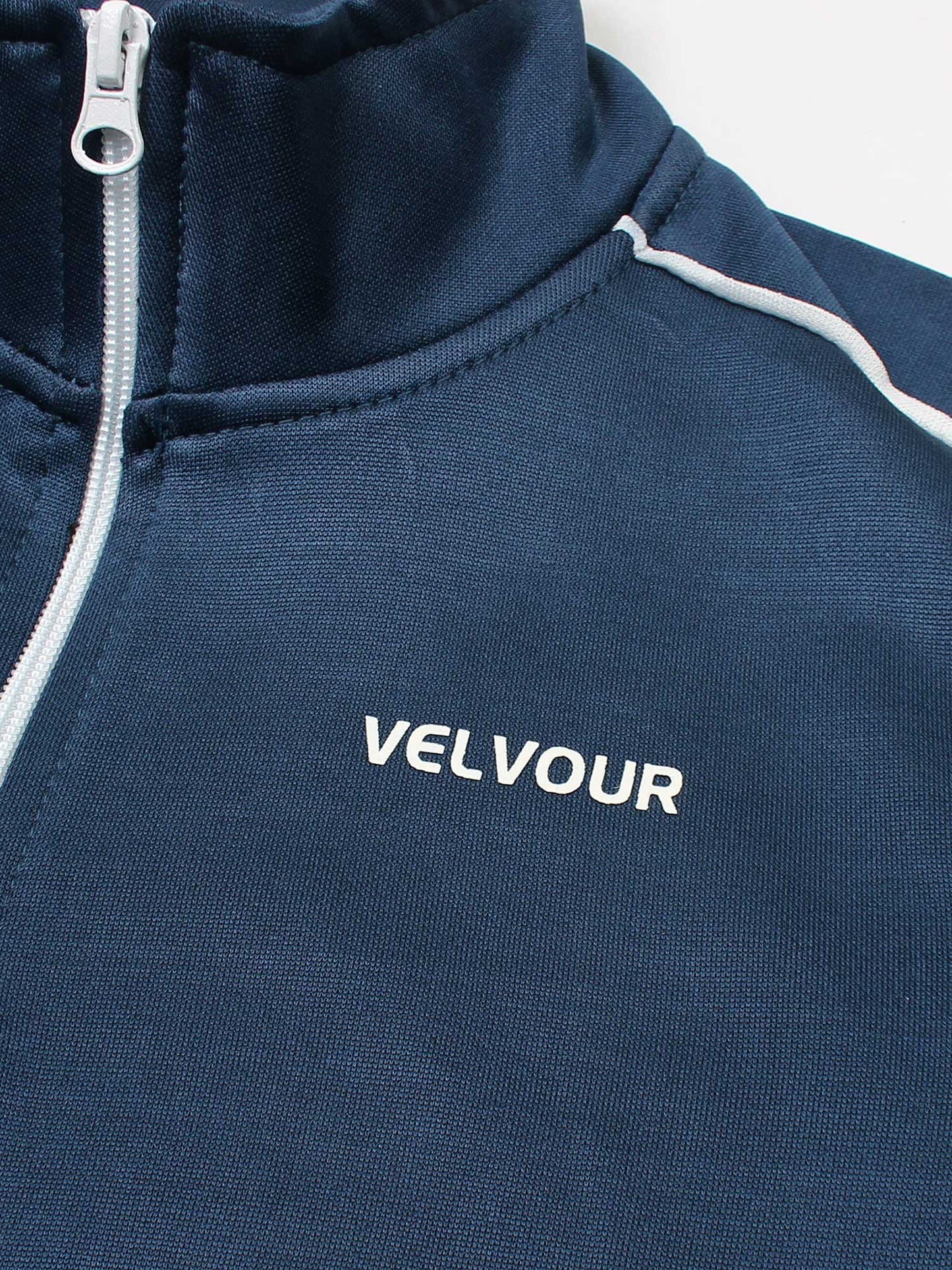 Velvour Fleece Mock Neck Tracksuit-VWT11-D