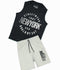 Velvour Poly Athletic Sleeveless Tracksuit-VST58-A