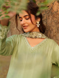 Panache Apparel Linen Embroidered Stitched Suit-Jiya
