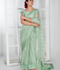 Imran Aftab Lux Winter Wedding Organza Embroidered Unstitched Saree-IASC-30