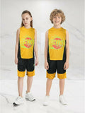 Velvour Poly Athletic Sleeveless Tracksuit-VST60-C