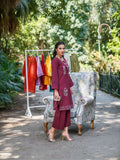 Sehrish Kanwal Doria Lawn Embroidered Stitched 2-Piece Suit-Maya