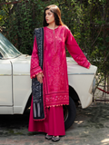 Binilyas Diara Winter Kotrai Embroidered Unstitched 3-Piece Suit-53 - A