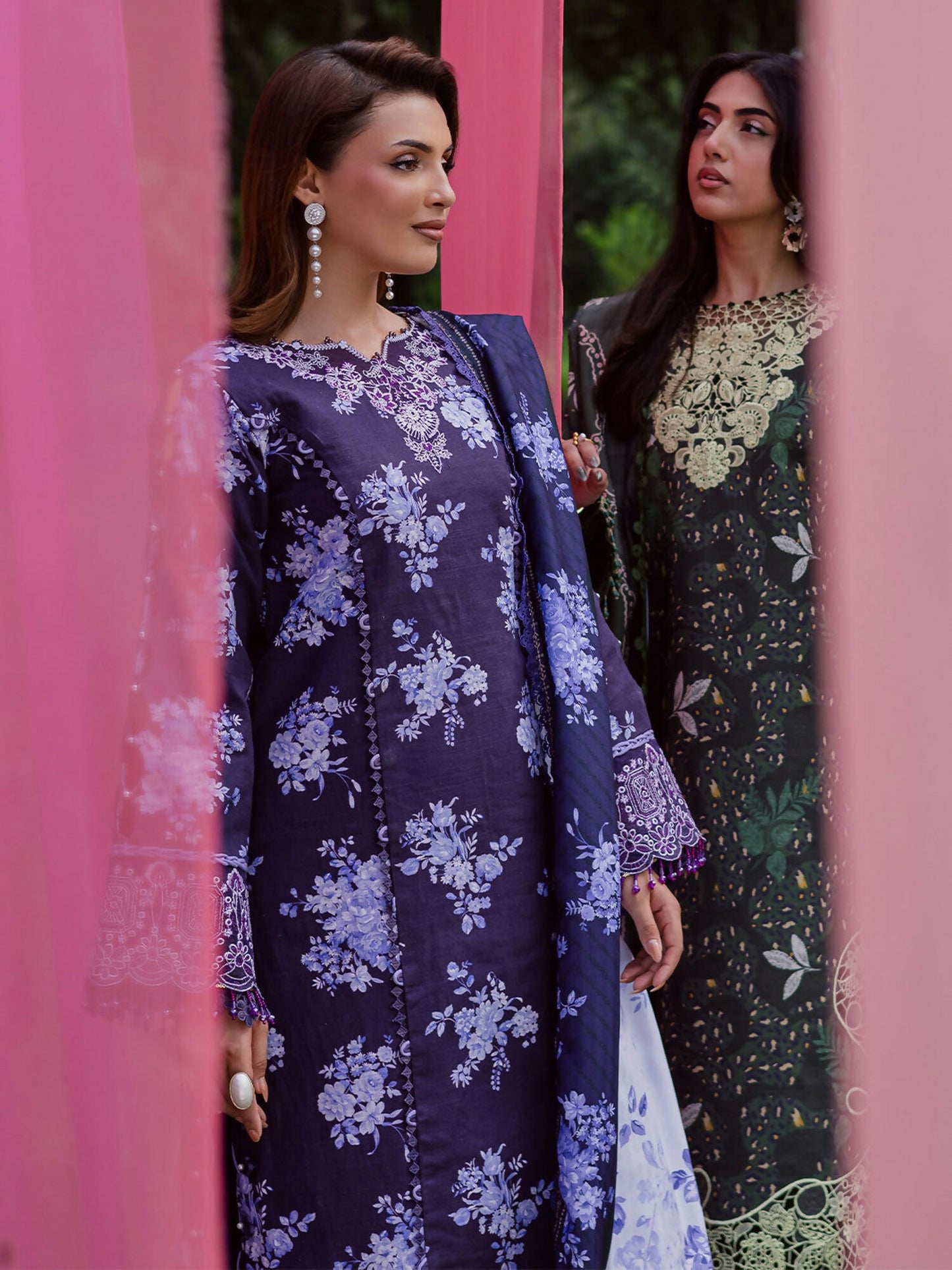 Parishay Rang e Sarma Khaddar Embroidered Stitched 3-Piece Suit-SAR-04