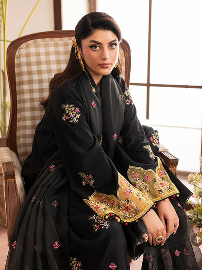 Shurooq L’amore Lawn Embroidered Stitched 3-Piece Suit-Cynthia