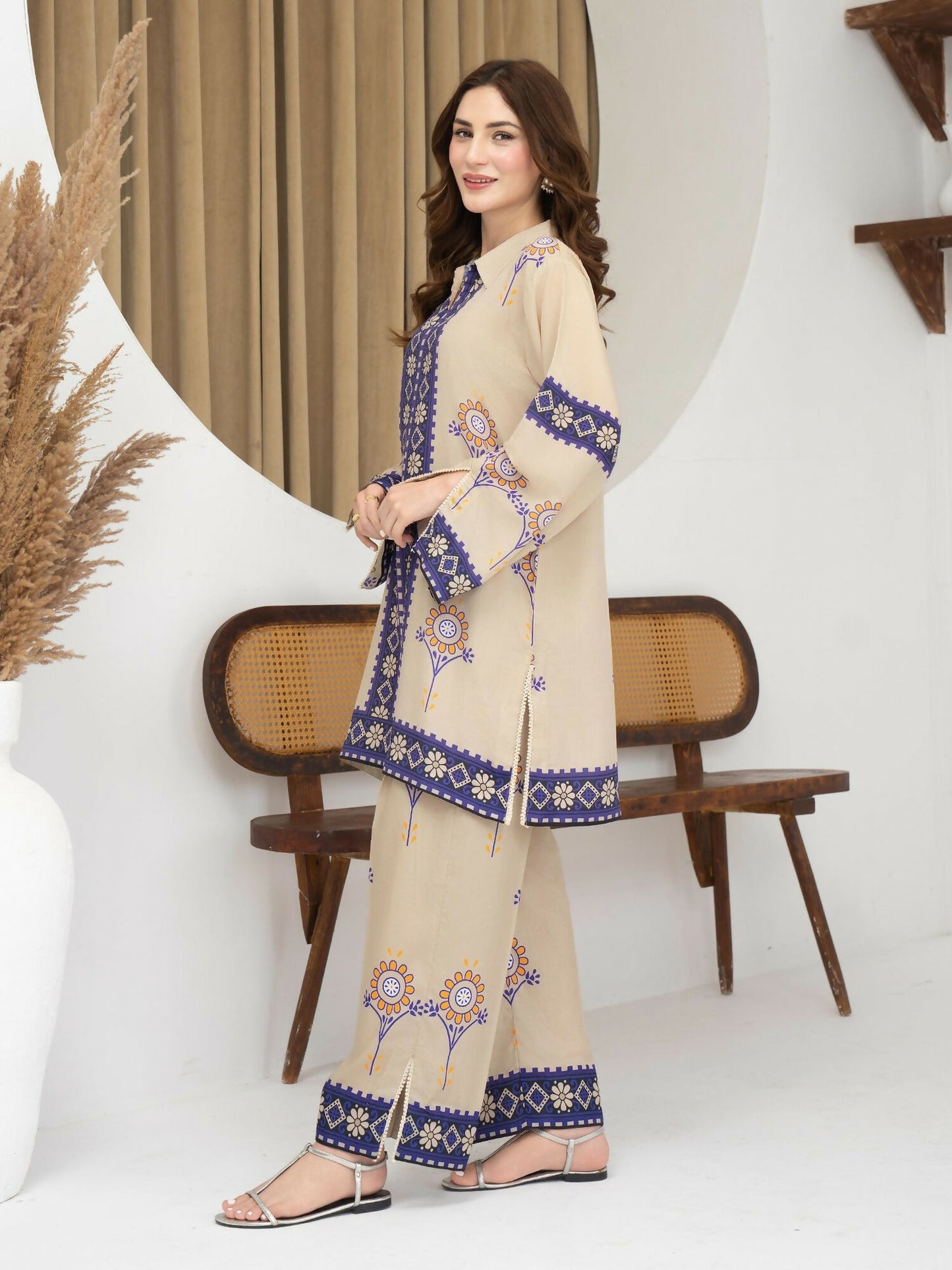 Panache Apparel Florise Lawn Printed Co-Ord Set-Zyric