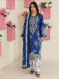 Mahnur Anaya Vol.2 Lawn Embroidered Stitched 3-Piece Suit-AN-2-03-Blue