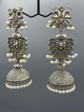 Silver H&A Jewellery Oxidized Earrings