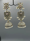 Silver H&A Jewellery Oxidized Earrings