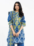 Alkaram Studio Khaddar Printed Unstitched 3-Piece Suit-FW-46-24-Blue