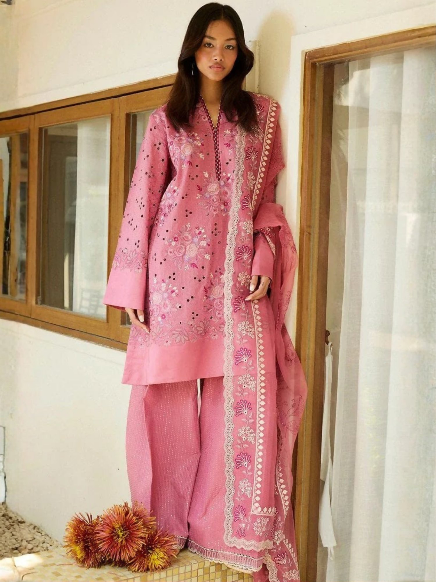 Zara Shahjahan Satori Lawn Embroidered Unstitched 3-Piece Suit-Kairo-10B