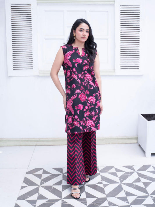 Rabazka Lawn Printed Co-Ord Set-12