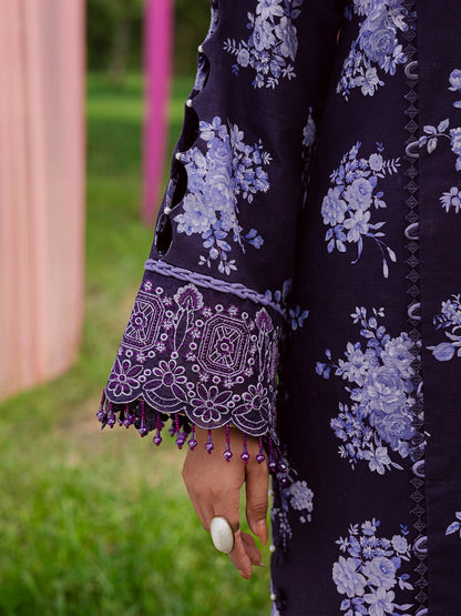 Parishay Rang e Sarma Khaddar Embroidered Stitched 3-Piece Suit-SAR-04