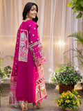 Binilyas Kotrai Embroidered Unstitched 3-Piece Suit-D001A