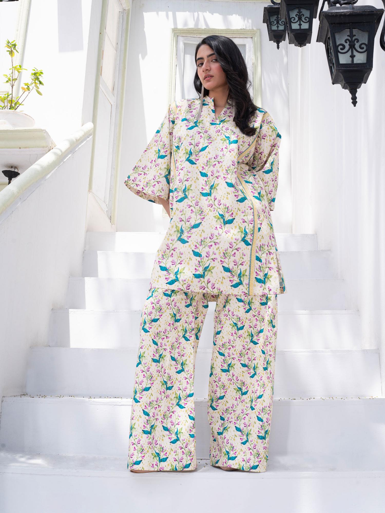 Rabazka Lawn Printed Co-Ord Set-13