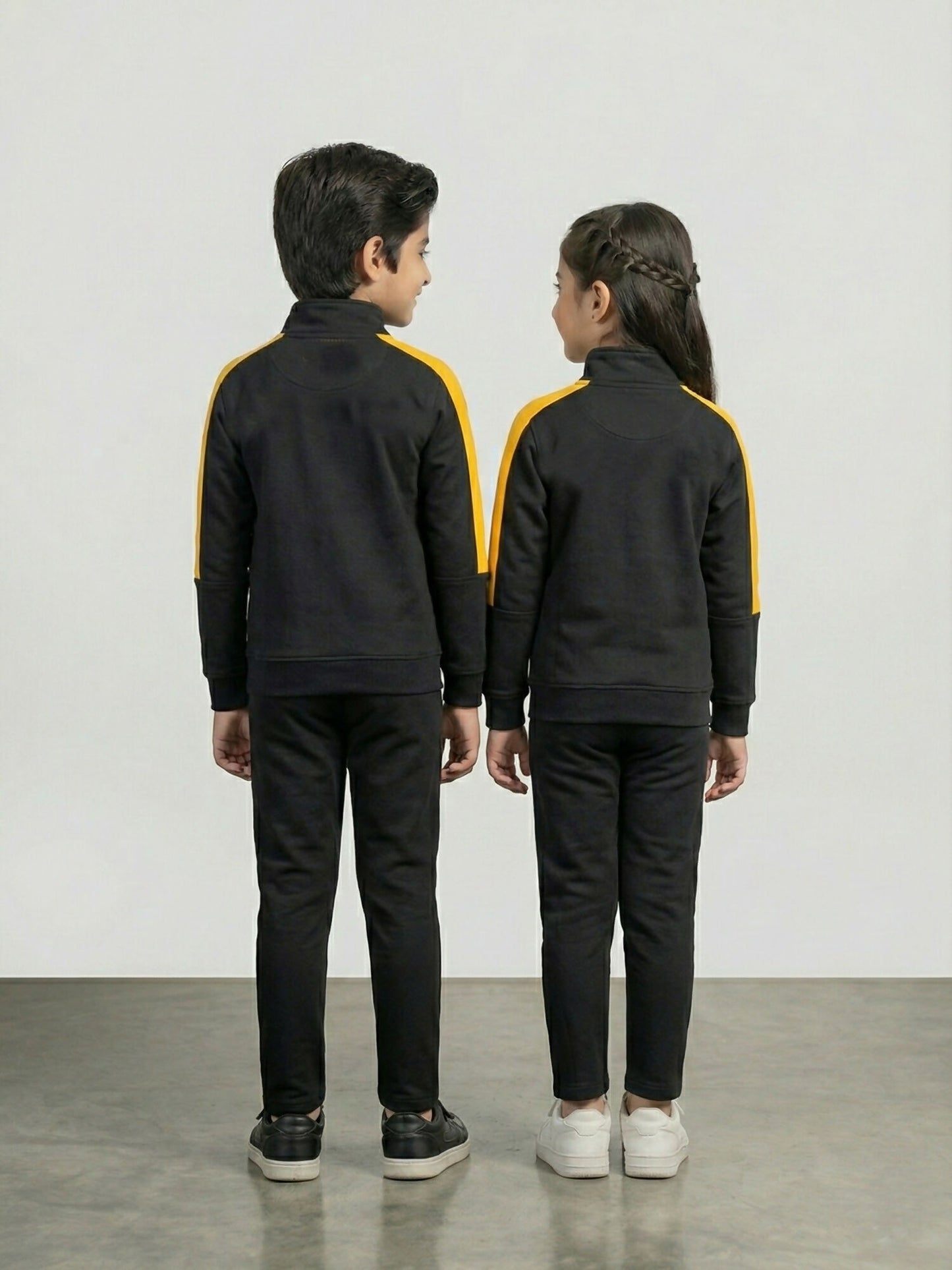 Velvour Polyathletic Fleece Tracksuit-VWT55-B