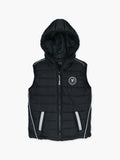 Velvour Sleeveless Hooded Puffer Jacket-VJ62-B