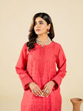 Pink-Rabazka Lawn Embroidered Stitched Shirt-WRTW-DELW-1PC-S26-01
