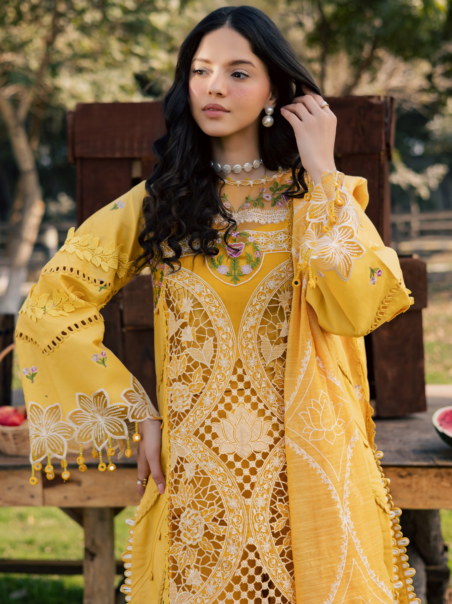 Parishay Summer Queen Vol 2 Lawn Embroidered Stitched 3-Piece Suit-SQU-02