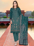 Bin Shaukat Noor Fatima Vol 08 Lawn Embroidered Unstitched 3-Piece Suit