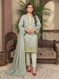 Bin Shaukat Lawn Embroidered Unstitched 3-Piece Suit-10