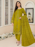 Bin Shaukat Noor e Chashm Vol 04 Lawn Embroidered Unstitched 3-Piece Suit-NRC-D03