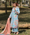 Sehrish Kanwal Festive Print'26 Lawn Embroidered Unstitched 3-Piece Suit-Slona